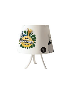 InLight Επιτραπέζιο φωτιστικό από λευκό μέταλλο και καπέλο D:30cm (3026)