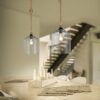 Κρεμαστό Φωτιστικό Trio Lighting   E27 Μαύρο Μεταλλικό    302900102