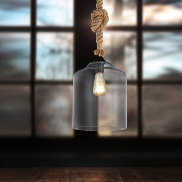 Κρεμαστό Φωτιστικό Trio Lighting   E27 Μαύρο Μεταλλικό    302900102