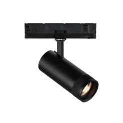 IDEAL LUX Φωτιστικό Σποτ Τριφασικής Ράγας 4 Καλωδίων EOS LED 15W 3000K Μαύρου  Χρώματος – 276182