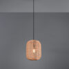 Κρεμαστό Φωτιστικό Trio Lighting   E27 Καφέ Sisal   303000132