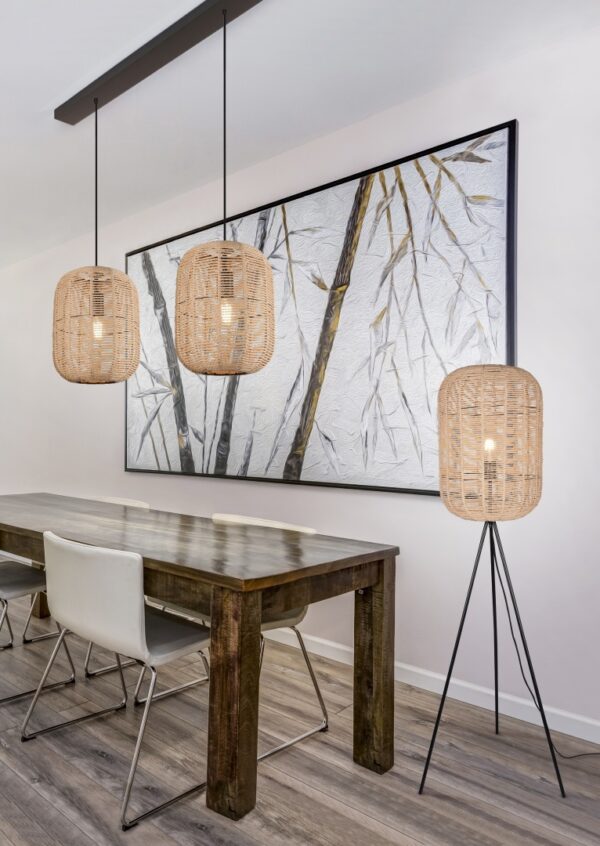 Φωτιστικό Δαπέδου Trio Lighting   E27 Μαύρο Ματ Μεταλλικό    403000132