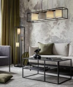 Φωτιστικό Οροφής Trio Lighting 4xE27 Μαύρου Χρώματος – 303100417