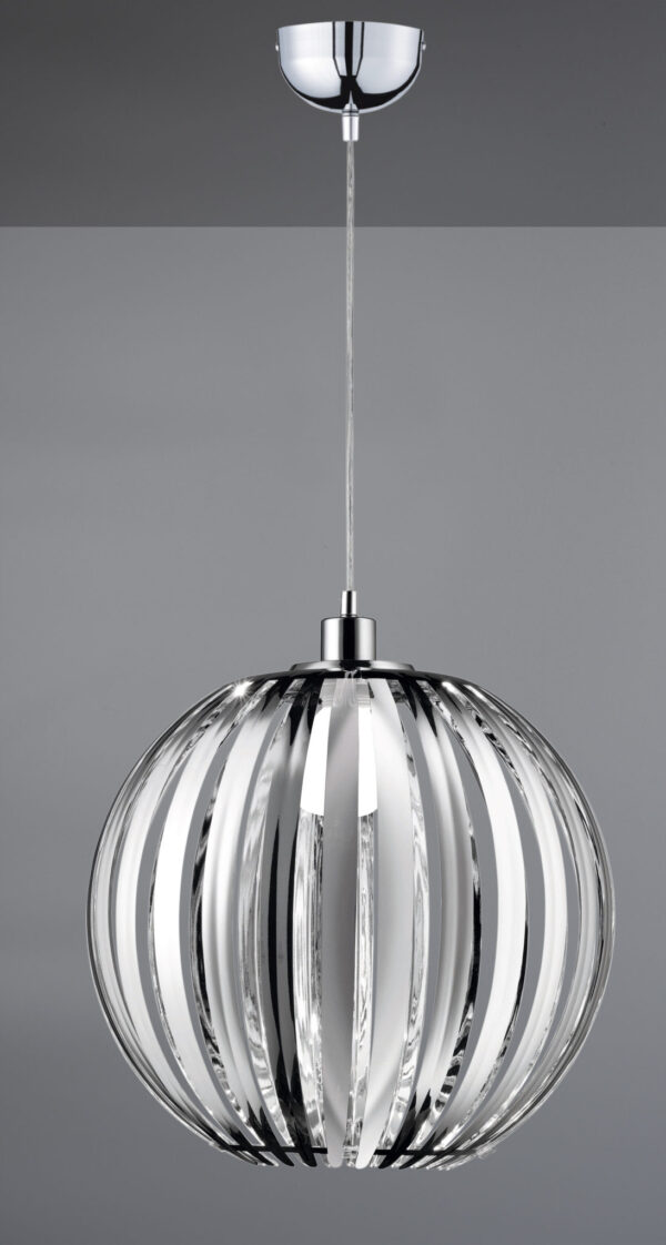 Κρεμαστό Φωτιστικό Trio Lighting   E27 Χρώμιο Ακρυλικό    304100106