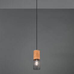 Κρεμαστό Φωτιστικό Trio Lighting E27 Μαύρο Ματ Μεταλλικό 304300132