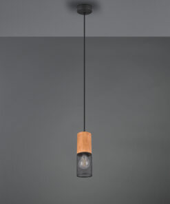 Κρεμαστό Φωτιστικό Trio Lighting E27 Μαύρο Ματ Μεταλλικό 304300132