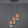 Κρεμαστό Φωτιστικό Trio Lighting   E27 Μαύρο Ματ Μεταλλικό    304330332
