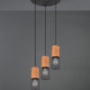 Κρεμαστό Φωτιστικό Trio Lighting   E27 Μαύρο Ματ Μεταλλικό    304330332