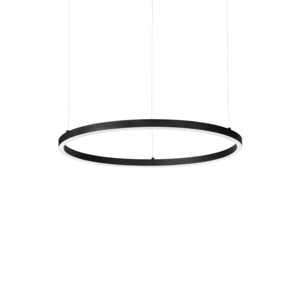 IDEAL LUX Κρεμαστό Φωτιστικό ORACLE LED 29W 3000K Μαύρου Χρώματος – 304366