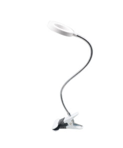 InLight Φωτιστικό LED 7W 3CCT (by switch) με κλίπ σε λευκό χρώμα D:38cm (3044-WH)