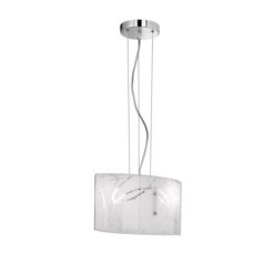 Κρεμαστό Φωτιστικό Trio Lighting E27 Λευκό Μεταλλικό 304400201