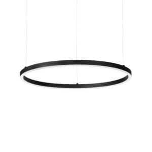 IDEAL LUX Κρεμαστό Φωτιστικό ORACLE SLIM LED 55W 4000K Μαύρου Χρώματος – 304441