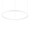 IDEAL LUX Κρεμαστό Φωτιστικό ORACLE SLIM SP LED 76W 3000K Λευκού Χρώματος – 304465