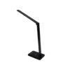 InLight Επιτραπέζιο φωτιστικό LED 7W 3CCT (by touch) σε μαύρο χρώμα D:39cm (3045-BL)