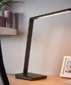 InLight Επιτραπέζιο φωτιστικό LED 7W 3CCT (by touch) σε μαύρο χρώμα D:39cm (3045-BL)