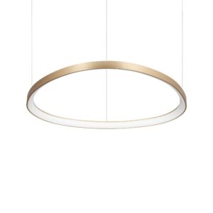 IDEAL LUX Κρεμαστό Φωτιστικό GEMINI SP LED 55W 3000K Χρυσού Χρώματος – 304731