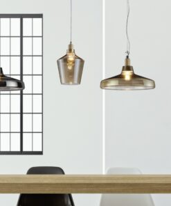 Κρεμαστό Φωτιστικό Trio Lighting E27 Αλουμίνιο colour Μεταλλικό 304800142