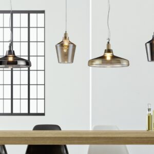 Κρεμαστό Φωτιστικό Trio Lighting   E27 Αλουμίνιο colour Μεταλλικό    304800142