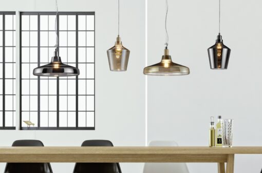 Κρεμαστό Φωτιστικό Trio Lighting   E27 Αλουμίνιο colour Μεταλλικό    304800142
