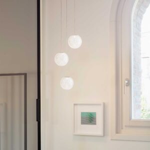 IDEAL LUX Κρεμαστό Φωτιστικό DIAMOND LED 16W 3000K Διάφανο – 305295