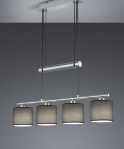 Κρεμαστό Φωτιστικό Trio Lighting E14 Νίκελ Ματ Μεταλλικό 305400411