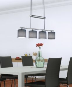 Κρεμαστό Φωτιστικό Trio Lighting E14 Νίκελ Ματ Μεταλλικό 305400411