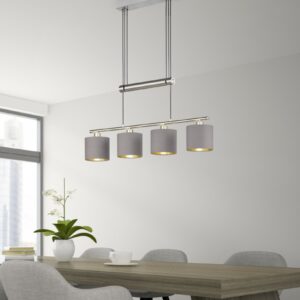 Κρεμαστό Φωτιστικό Trio Lighting   E14 Νίκελ Ματ Μεταλλικό    305400441