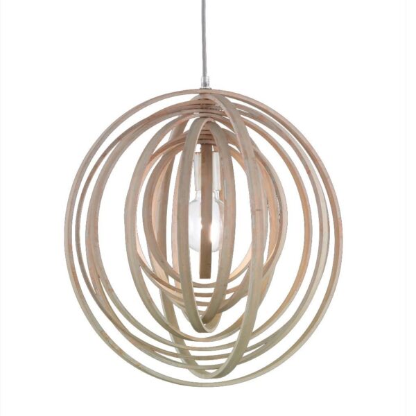 Κρεμαστό Φωτιστικό Trio Lighting   E27 Ξύλο Ξύλο    305900130