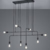 Κρεμαστό Φωτιστικό Trio Lighting   E27 Μαύρο Ματ Μεταλλικό    306200832
