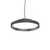IDEAL LUX Κρεμαστό Φωτιστικό FLY LED 26W 3000K Μαύρου Χρώματος – 306728