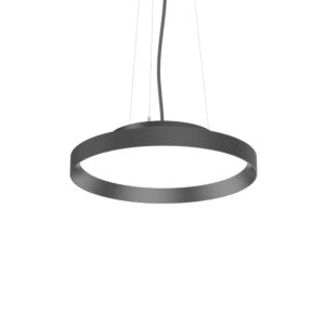 IDEAL LUX Κρεμαστό Φωτιστικό FLY LED 26W 4000K Μαύρου Χρώματος – 306735