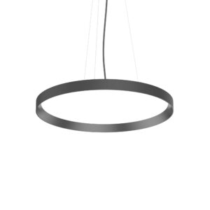 IDEAL LUX Κρεμαστό Φωτιστικό FLY LED 53W 3000K Μαύρου Χρώματος – 306742