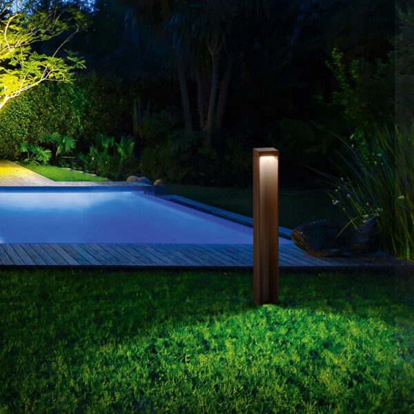 IDEAL LUX ΕΠΙΔΑΠΕΔΙΟ ΦΩΤΙΣΤΙΚΟ ΕΞΩΤΕΡΙΚΟΥ ΧΩΡΟΥ KURT 11W 3000K ΜΑΥΡΟ – 306872
