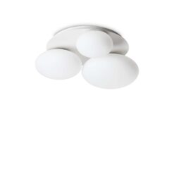 IDEAL LUX Φωτιστικό Οροφής NINFEA 2xGX53 Λευκού Χρώματος – 306957