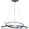 Κρεμαστό Φωτιστικό LED  CCT Μαύρο CRONOS 80W  Heronia – 01-0358