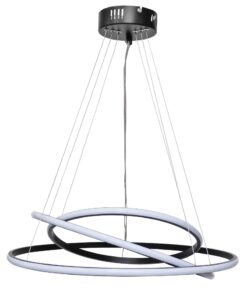 Κρεμαστό Φωτιστικό LED  CCT Μαύρο CRONOS 80W  Heronia – 01-0358
