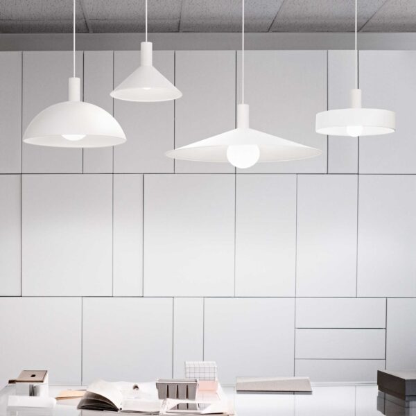 IDEAL LUX Φωτιστικό Καπέλο MIX UP Λευκού Χρώματος – 307404
