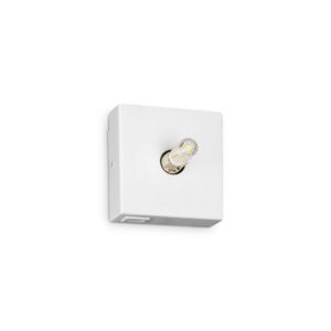 IDEAL LUX Επιτοίχιο Φωτιστικό KUBIKO 1xG9 Λευκού Χρώματος – 307459