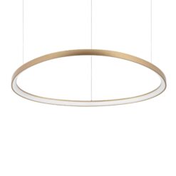 IDEAL LUX Κρεμαστό Φωτιστικό GEMINI LED 60W 3000K Χρυσού Χρώματος – 269849