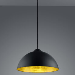 Κρεμαστό Φωτιστικό Trio Lighting E27 Μαύρο Ματ Μεταλλικό 308000132