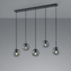Κρεμαστό Φωτιστικό Trio Lighting   E14 Ανθρακί Μεταλλικό    308500542