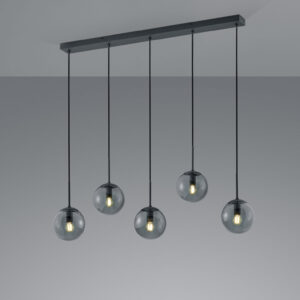 Κρεμαστό Φωτιστικό Trio Lighting   E14 Ανθρακί Μεταλλικό    308500542