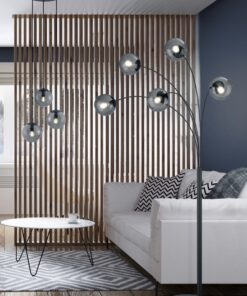 Κρεμαστό Φωτιστικό Trio Lighting E14 Ανθρακί Μεταλλικό 308590342