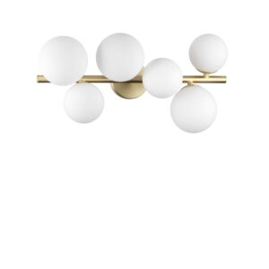 IDEAL LUX Φωτιστικό Οροφής PERLAGE 6xG9 Λευκού Χρώματος – 309279