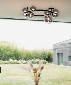 IDEAL LUX Φωτιστικό Οροφής PERLAGE 10xG9 Χρυσού Χρώματος – 327808