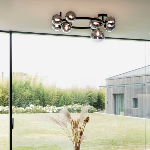 IDEAL LUX Φωτιστικό Οροφής PERLAGE 10xG9 Χρυσού Χρώματος – 327808