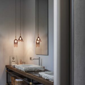 IDEAL LUX Κρεμαστό Φωτιστικό EMPIRE 1xG9 Φιμέ Χρώματος – 309798