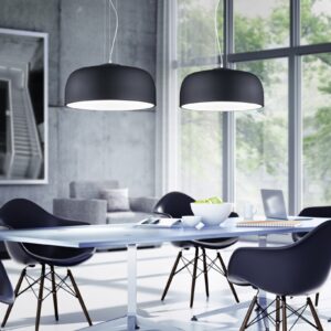 Κρεμαστό Φωτιστικό Trio Lighting  4xE27 Μαύρο Ματ Μεταλλικό    309800432