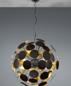 Κρεμαστό Φωτιστικό Trio Lighting E14 Μαύρο Ματ Μεταλλικό 309900632