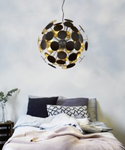 Κρεμαστό Φωτιστικό Trio Lighting E14 Μαύρο Ματ Μεταλλικό 309900632